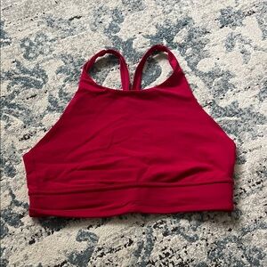 Lululemon Pink High Neck Sports Bra
